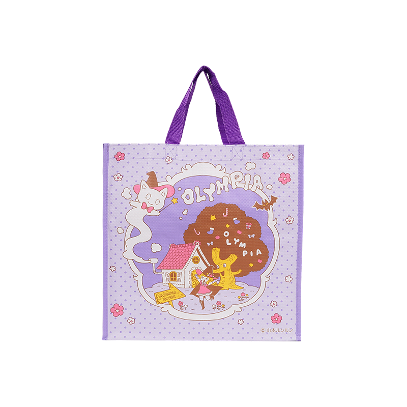 Bolsas de compras bonitas, reutilizables y ecológicas pintadas a mano exportadas a Japón