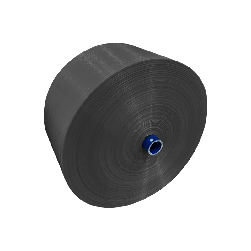 Material del rollo de bolsa de polipropileno tejido PP - Negro